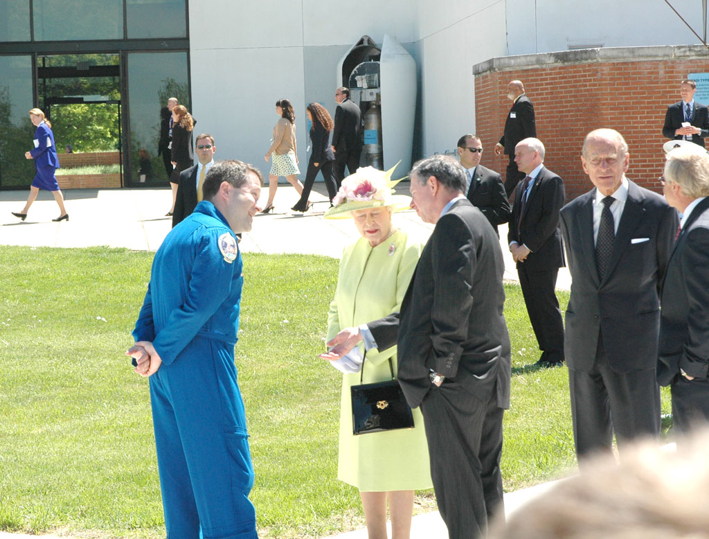 Queen Elizabeth visits Goddard Space Flight Center - May 8th 2007.